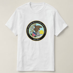 Geschichte des Lebens in Illinois und Chicago T-Shirt
