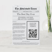 Geschichte des Programms "Graue Zeitung" Einladung (Rückseite)