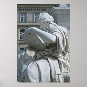 Geschichte des Schillerdenkmals in Berlin Poster