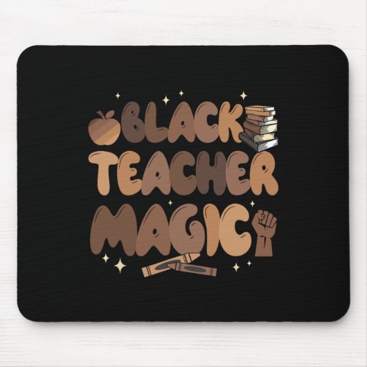 Geschichte des Schwarzen Lehrers Bildung Melanin A Mousepad (Vorne)