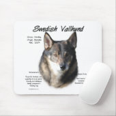 Geschichte des schwedischen Vallhund Mousepad (Mit Mouse)