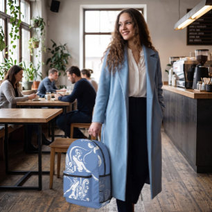 Geschichte einer Frau Bedruckter Rucksack