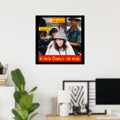 GESCHICHTE FÜR JUNGE AMERIKANER POSTER (Heimbüro)