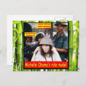 GESCHICHTE FÜR JUNGE AMERIKANER POSTKARTE (Vorne/Hinten)