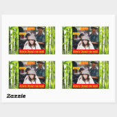 GESCHICHTE FÜR JUNGE AMERIKANER RECHTECKIGER AUFKLEBER (Blatt)