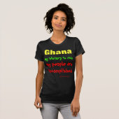 Geschichte Ghanas T-Shirt (Vorne ganz)