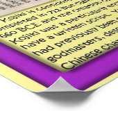 Geschichte, Japan, Kojiki Poster (Ecke)