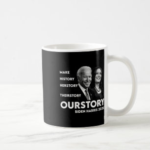 Geschichte Kamala Harris und Joe Biden 2020 Kaffeetasse