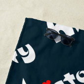 Geschichte Kleines Herz Strandtuch (Beispiel)