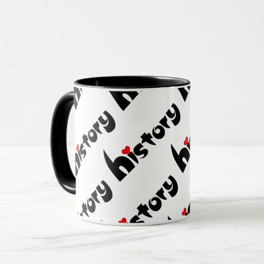 Geschichte Kleines Herz Tasse (Vorderseite Links)