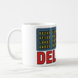 Geschichte meines Lebens Verspäteter Reise Kaffeetasse
