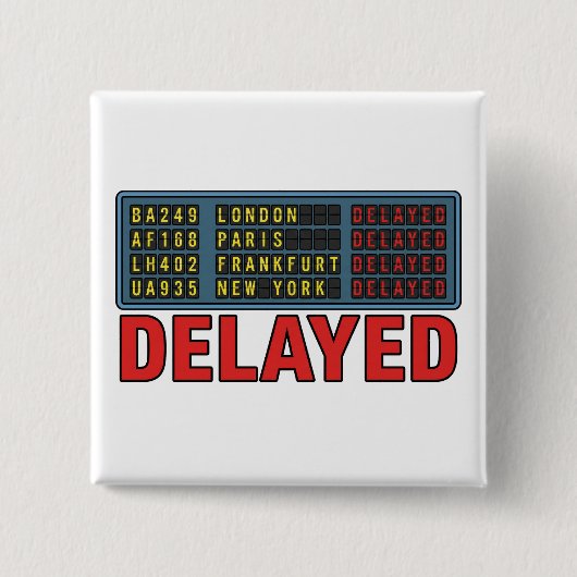 Geschichte meines verspäteten Lebens Button (Vorderseite)