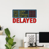 Geschichte meines verspäteten Lebens Poster (Heimbüro)