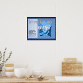 Geschichte, Menschenrechte, Erklärung Poster (Küche)