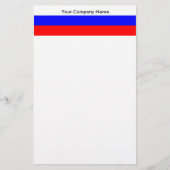 Geschichte mit der Flagge Russlands Briefpapier (Vorderseite)