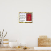 Geschichte, Mittelalter, Sekundärquellen Poster (Küche)