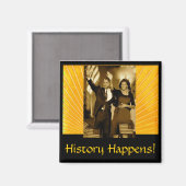 Geschichte passiert magnet (Vorderseite/Rückseite)