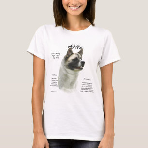 Geschichte Pinto Akita T-Shirt