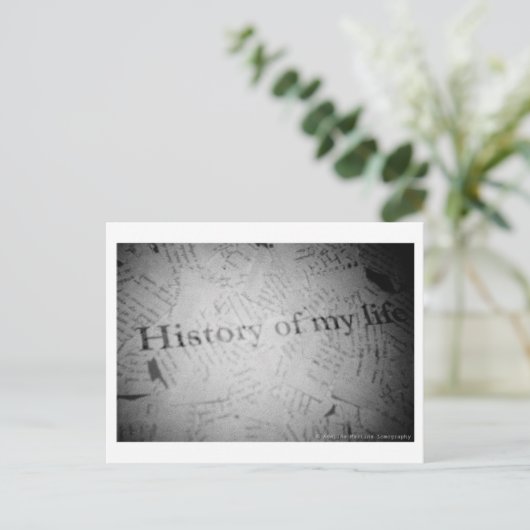 Geschichte Postkarte (Stehend Vorderseite)