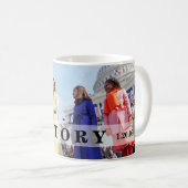 GESCHICHTE: Präsident Obama feiert Feierlichkeit Kaffeetasse (VorderseiteRechts)