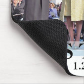 GESCHICHTE: Präsident Obama Swearing In Ceremony Mousepad (Ecke)