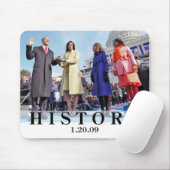 GESCHICHTE: Präsident Obama Swearing In Ceremony Mousepad (Mit Mouse)