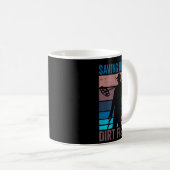 Geschichte retten Dreck Angeln Hob  Kaffeetasse (VorderseiteRechts)