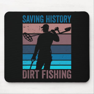 Geschichte retten Dreck Angeln Hob Mousepad