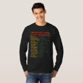 Geschichte schwarzer Erfinder T-Shirt (Vorne ganz)