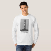 Geschichte steht für große Graustufen T-Shirt (Vorne ganz)
