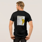 Geschichte Tri-Blend Shirt (Rückseite voll)