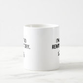 Geschichte umschreiben kaffeetasse (Mittel)