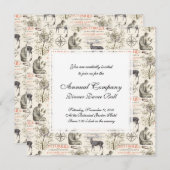 Geschichte und Wissenschaft - Wissenssuche Einladung (Vorne/Hinten)