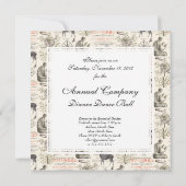 Geschichte und Wissenschaft - Wissenssuche Einladung (Rückseite)