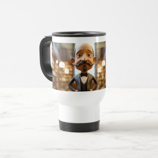 Geschichte unterwegs, Tee Reisebecher (Vorderseite Links)