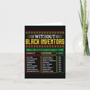 Geschichte vergessener schwarzer Erfinder schwarze Karte