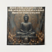 GESCHICHTE VERRINGERN SICH NIE, WENN SIE GETEILT W WANDTEPPICH (Vorderseite)