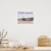 Geschichte, Viktorianer, Seaside Paddamer Poster (Küche)