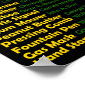 Geschichte von Black Inventors Black History Monat Poster (Ecke)