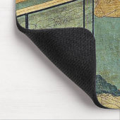 Geschichte von Genji durch Ando, Hiroshige Mousepad (Ecke)