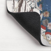 Geschichte von Genji Toyokuni Hiroshige Japanische Mousepad (Ecke)
