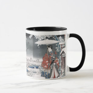 Geschichte von Genji Toyokuni Hiroshige Japanische Tasse