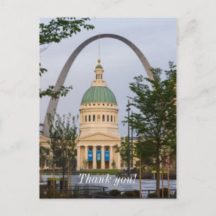 Geschichte von St. Louis Postkarte