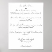 Geschichte von zwei Wölfen Poster (Vorne)