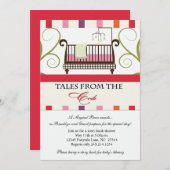 Geschichten aus dem Crib Storybook Einladung (Vorne/Hinten)