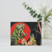 Geschichten aus Horror Comic Postkarte (Stehend Vorderseite)