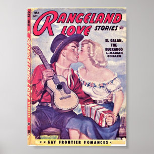 Geschichten der Rangeland-Liebe Poster