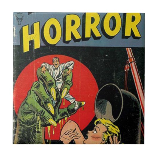 Geschichten des Horror-Comic Fliese (Vorderseite)