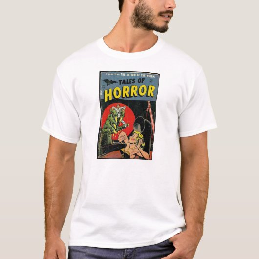 Geschichten des Horror-Comic T-Shirt (Vorderseite)