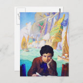 Geschichten N C Wyeth des Abenteuers Postkarte (Vorne/Hinten)